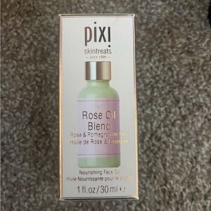 Pixi Rose Oil Blend Nourishing Face Oil - Pink and Green Packaging